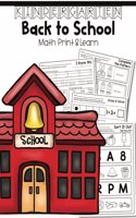 Kindergarten Back to School