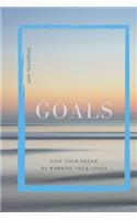 Vitelli Goals Journal - Diary Notebook - To-do List with 100 pages - 6" x 9"