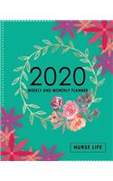 2020 Monthly and Weekly Planner