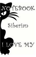 Siberian Cat Notebook