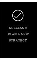 The Notebook of SUCCESS 2020 !! Plan a new strategy