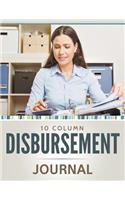 10 Column Disbursement Journal