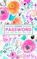 Internet Password Logbook - Journal - Libreta - Cahier - Taccuino - Notizbuch