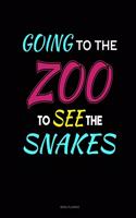 Going To The Zoo To See The Snakes: Menu Planner