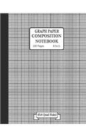 Graph paper composition notebook