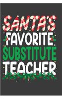 Santa's Favorite Substitute Teacher
