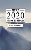 MCAT Study Schedule: 6 month Planner for the Medical Entrance Exam. Ideal for MCAT prep and Organising MCAT practice - Large (8 x 10 inches)