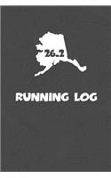 Running Log: Blank Lined Journal for anyone that loves Alaska, running, marathons!