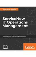 ServiceNow IT Operations Management