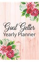 Goal Getter Yearly Planner: A Productivity Journal