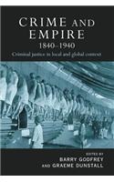 Crime and Empire 1840 - 1940