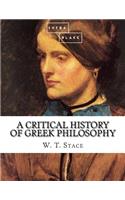 Critical History of Greek Philosophy