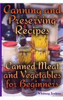 Canning and Preserving Recipes