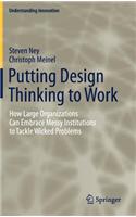 Putting Design Thinking to Work: How Large Organizations Can Embrace Messy Institutions to Tackle Wicked Problems