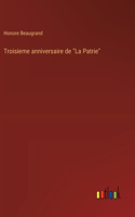 Troisieme anniversaire de 