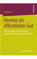 Vereine als öffentliches Gut