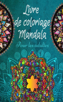 Livre de coloriage de mandalas pour adultes