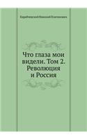 Что глаза мои видели. Том 2. Революция и Росси: (Russian)