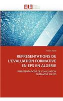 Représentations de l évaluation formative en eps en algérie