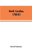 North Carolina, 1780-81