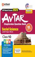 Arihant UP Board Exam 2025 Avtar Chapterwise Question Bank Social Science Class 10th