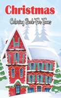 Christmas Coloring Book For Teens