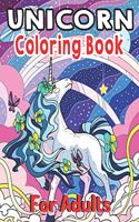 Unicorn Coloring Book For Adults: A Fantasy Coloring Book with 50 Beautiful Unicorn Designs for Stress Relief and Relaxation