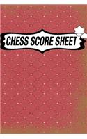 Chess Score Sheet