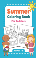 Summer Coloring Book For Toddlers