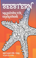 Malbücher für Erwachsene - Billiger als 10 Euro - Reptilien und Tiere - Seestern