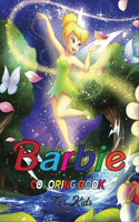 Barbie Coloring Book for Kids Ages 4-8