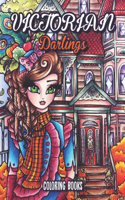 Victorian Darlings: An Adult Coloring Book of Victorian Princess Art Designs
