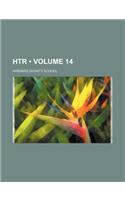 The Harvard Theological Review Volume 14