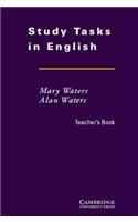 Study Tasks in English Teacher's Book