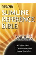 Slimline Reference Bible-NASB