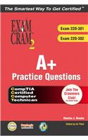 A+ Practice Questions [With CDROM]