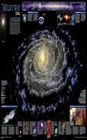 National Geographic Milky Way Wall Map - Laminated (31.25 X 20.25 In)