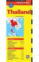 Thailand Travel Map Seventh Edition