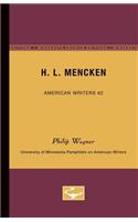 H.L. Mencken - American Writers 62