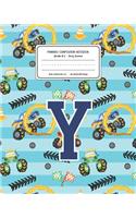 Primary Composition Notebook Grades K-2 Story Journal Y