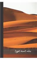 Egypt Desert notes