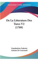 De La Litterature Des Turcs V2 (1789)