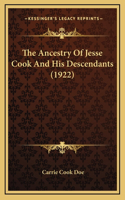 The Ancestry Of Jesse Cook And His Descendants (1922)