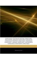 Articles on Languages of Balochistan (Pakistan), Including