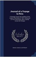 Journal of a Voyage to Peru