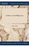 Gedichte: Von Carl Philipp Conz