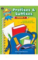 Prefixes & Suffixes Grade 4