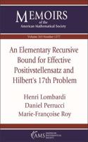 An Elementary Recursive Bound for Effective Positivstellensatz and Hilbert's 17th Problem