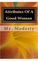 Attributes Of A Good Woman