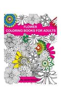Adult Coloring Book: Flower Design Coloring Book